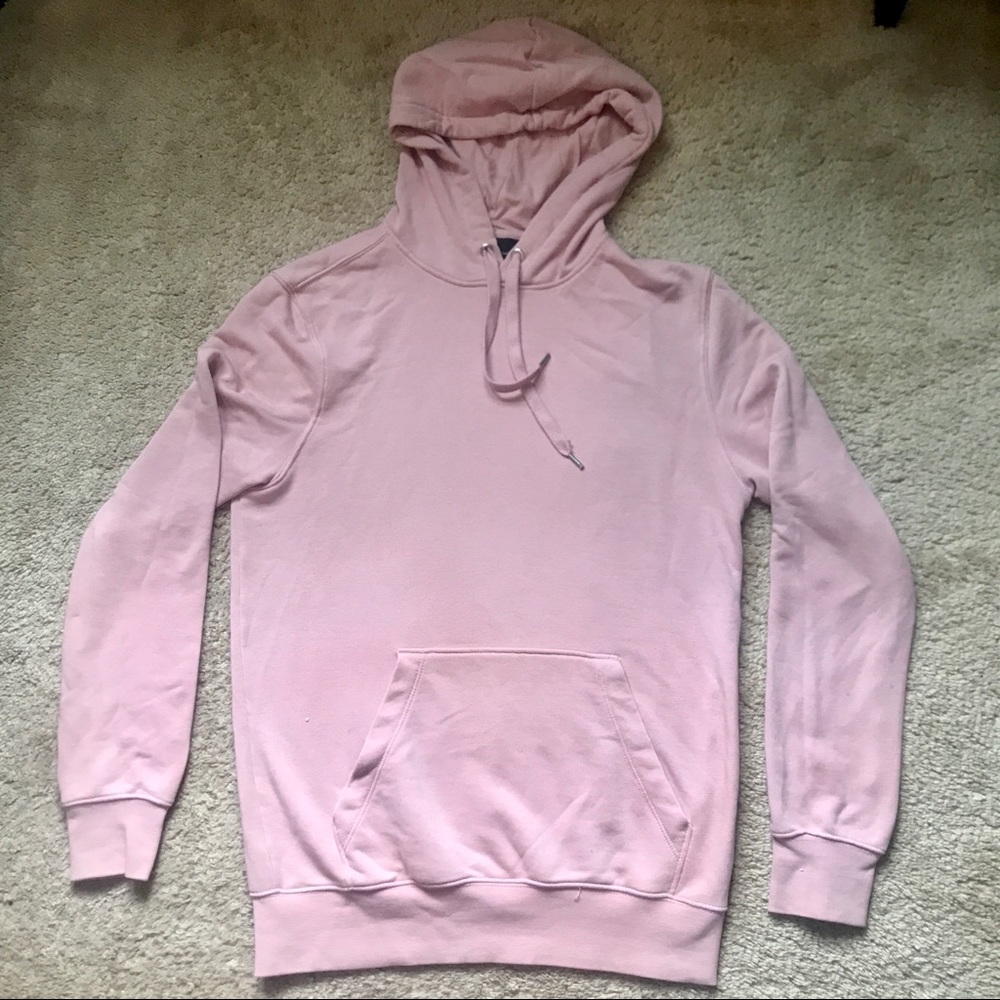 Pastel pink hoodie